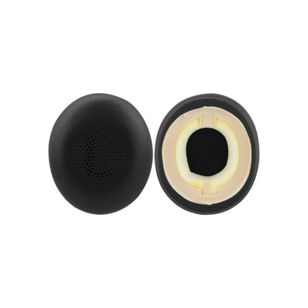 Ανταλλακτικά Earpads Ακουστικών για Jabra Evolve 2 65UC, Elite 45H, Αφρός Μνήμης + PU Δέρμα, Μαύρο, Black, 1 Ζεύγος
