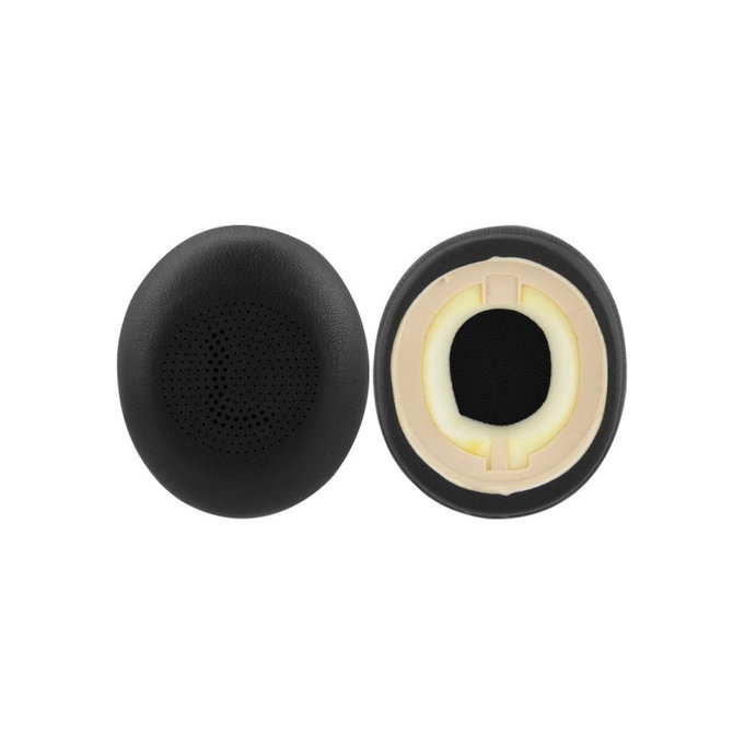 Ανταλλακτικά Earpads Ακουστικών για Jabra Evolve 2 65UC, Elite 45H, Αφρός Μνήμης + PU Δέρμα, Μαύρο, Black, 1 Ζεύγος