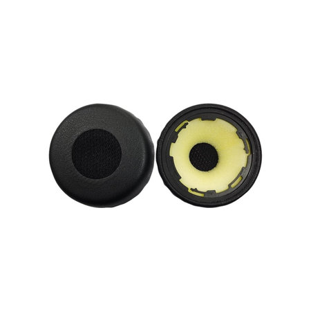 Ανταλλακτικά Earpads Ακουστικών για Jabra Evolve 75, 75+, UC, MS, Αφρός Μνήμης + PU Δέρμα, Μαύρο, Black, 1 Ζεύγος