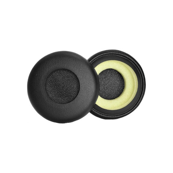 Ανταλλακτικά Earpads Ακουστικών για Jabra Evolve 20, 30, 40, PU Δέρμα, Μαύρο, Black, 1 Ζεύγος
