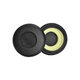 Ανταλλακτικά Earpads Ακουστικών για Jabra Evolve 20, 30, 40, PU Δέρμα, Μαύρο, Black, 1 Ζεύγος