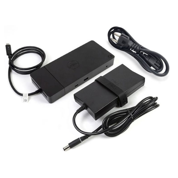 Dell WD19 K20A001 - Σταθμός σύνδεσης (USB-C) + Τροφοδοτικό 130W Ανακατασκευασμένο