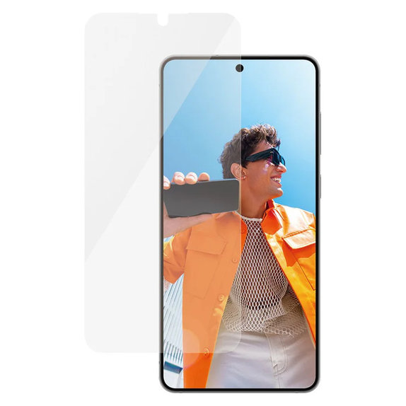 Σκληρυμένο γυαλί UWF Ceramic με εφαρμογέα για Samsung Galaxy S25 Edge, Διάφανο, PanzerGlass