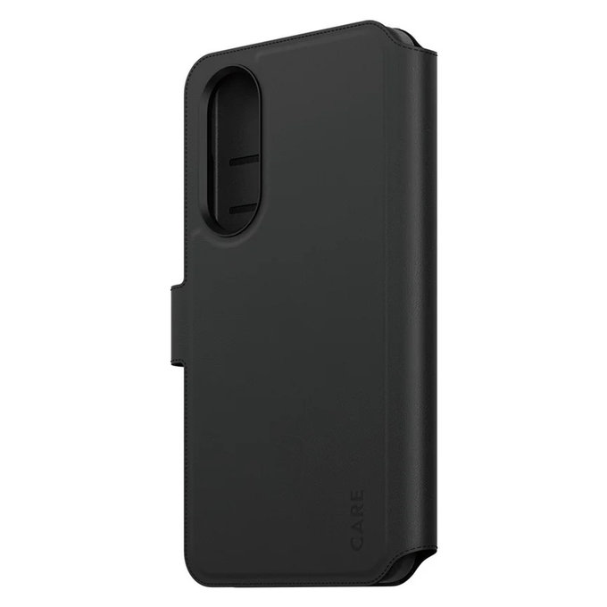 Θήκη Wallet Tango Two-In-One με QI για Samsung Galaxy S25 Edge, Μαύρο, PanzerGlass