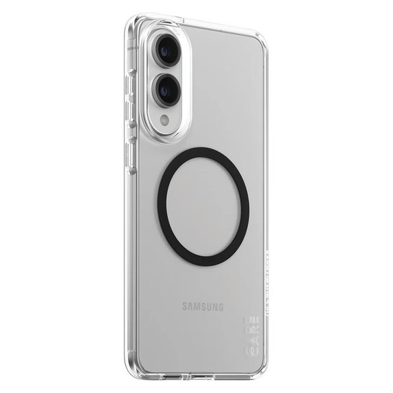 Θήκη Urban Combat με μαύρο QI για Samsung Galaxy S25 Edge, Διάφανο, PanzerGlass