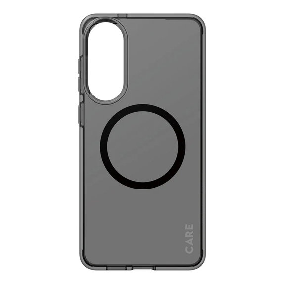 Θήκη Smokey με μαύρο QI για Samsung Galaxy S25 Edge, Μαύρο, PanzerGlass