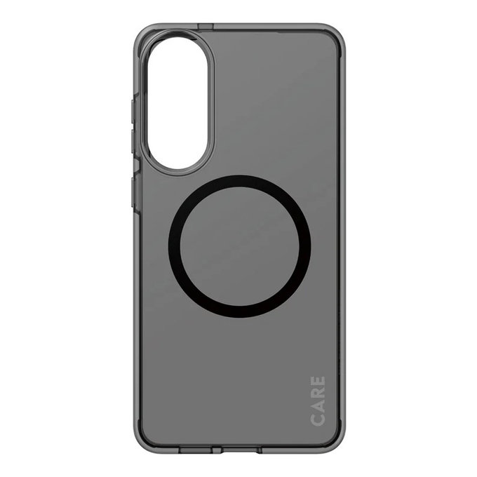 Θήκη Smokey με μαύρο QI για Samsung Galaxy S25 Edge, Μαύρο, PanzerGlass