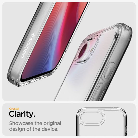 Spigen - Θήκη Ultra Hybrid για iPhone 16e, Crystal Clear