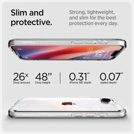 Spigen - Θήκη Ultra Hybrid για iPhone 16e, Crystal Clear
