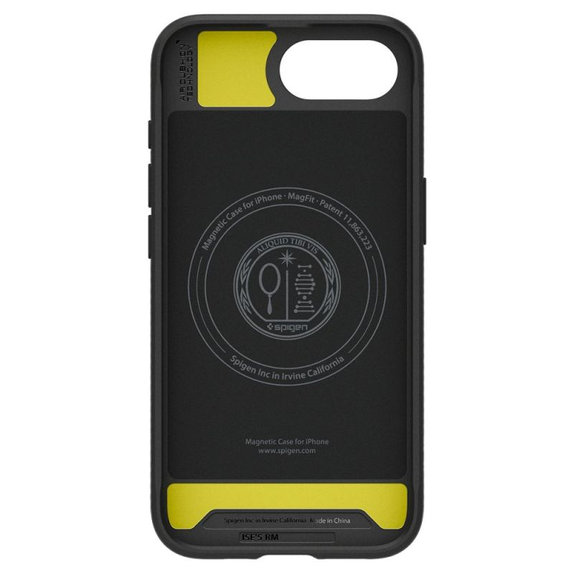 Spigen - Θήκη Rugged Armor με MagSafe για iPhone 16e, Matte Black
