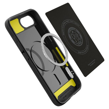 Spigen - Θήκη Rugged Armor με MagSafe για iPhone 16e, Matte Black