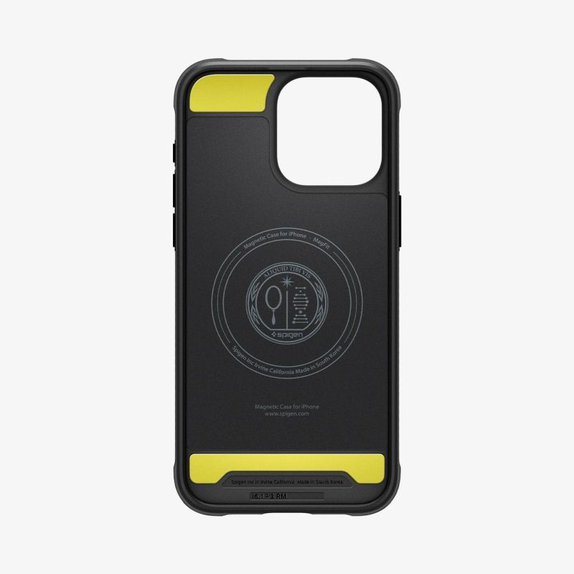 Spigen - Θήκη Rugged Armor με MagSafe για iPhone 15 Pro, Matte Black