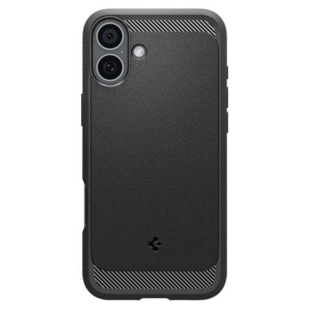 Spigen - Θήκη Rugged Armor με MagSafe για iPhone 16, Matte Black