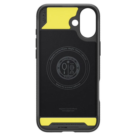 Spigen - Θήκη Rugged Armor με MagSafe για iPhone 16, Matte Black