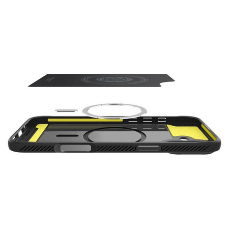 Spigen - Θήκη Rugged Armor με MagSafe για iPhone 16, Matte Black