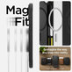 Spigen - Θήκη Rugged Armor με MagSafe για iPhone 16, Matte Black