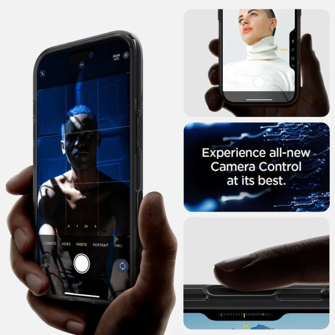 Spigen - Θήκη Ultra Hybrid "T" με MagSafe για iPhone 16, Frost Black