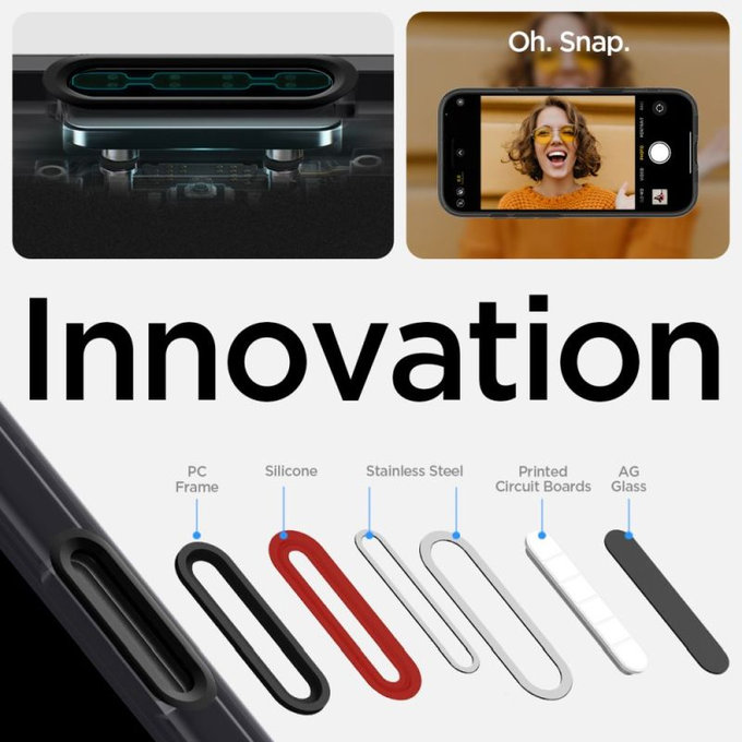 Spigen - Θήκη Ultra Hybrid "T" με MagSafe για iPhone 16, Frost Black