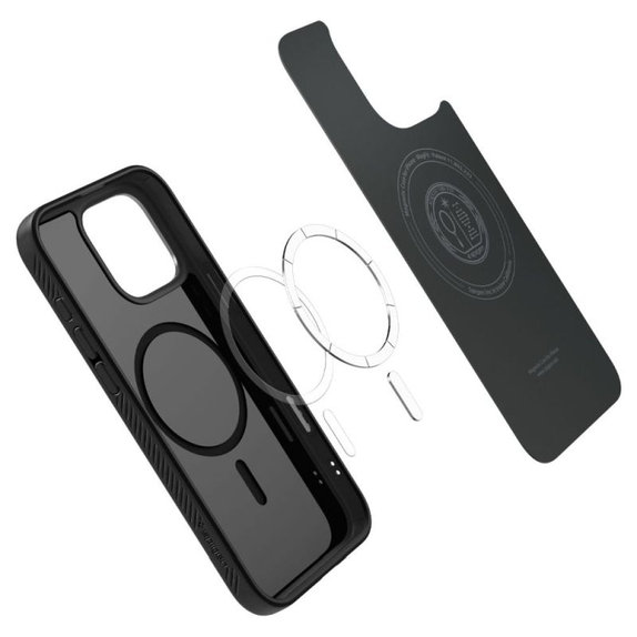 Spigen - Θήκη Liquid Air "T" με MagSafe για iPhone 16 Pro Max, Matte Black