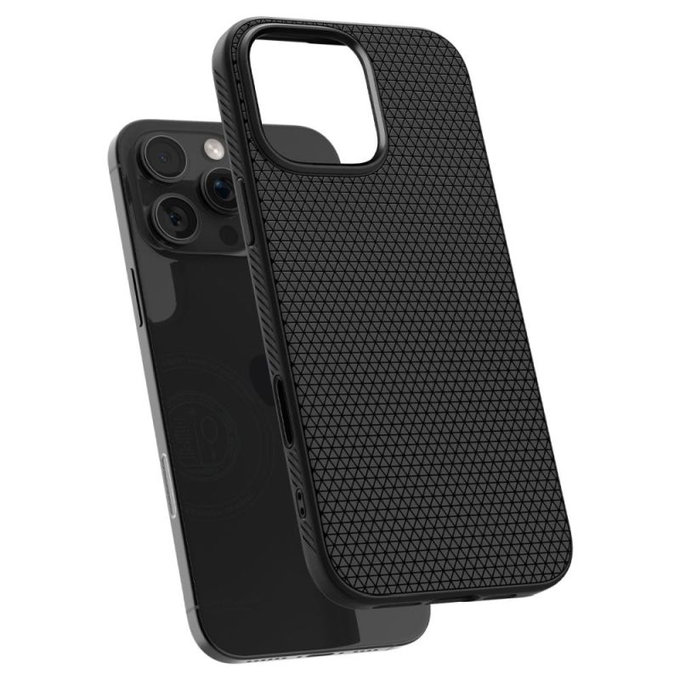 Spigen - Θήκη Liquid Air "T" με MagSafe για iPhone 16 Pro, Matte Black