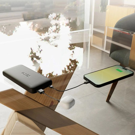 SBS - PowerBank 10000mAh, 10W, Infinity, LiFePO4, USB-C/USB-A, μαύρο