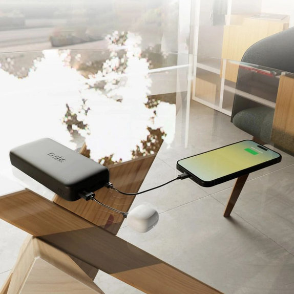 SBS - PowerBank 20000mAh, 10W, Infinity, LiFePO4, USB-C/USB-A, μαύρο