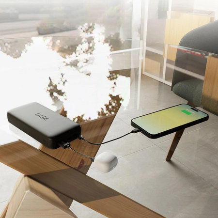 SBS - PowerBank 20000mAh, 10W, Infinity, LiFePO4, USB-C/USB-A, μαύρο