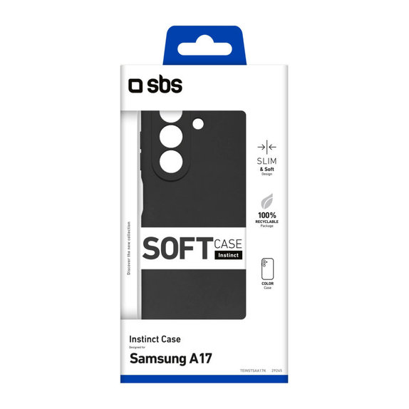 Θήκη Instinct για Samsung Galaxy A17 5G, Μαύρο, Black, SBS