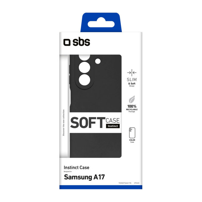 Θήκη Instinct για Samsung Galaxy A17 5G, Μαύρο, Black, SBS