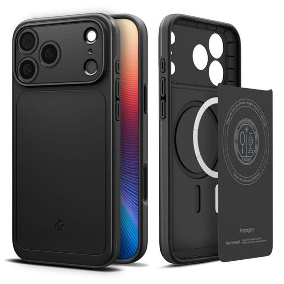 Spigen - Θήκη Thin Fit με MagSafe για iPhone 17 Pro Max, μαύρη