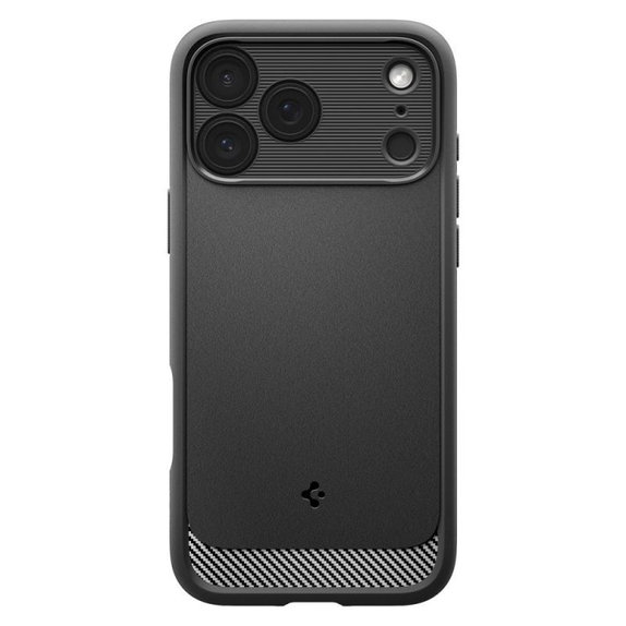 Spigen - Θήκη Rugged Armor με MagSafe για iPhone 17 Pro, Matte Black