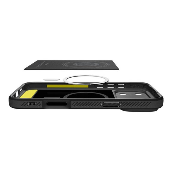 Spigen - Θήκη Rugged Armor με MagSafe για iPhone 17 Pro, Matte Black