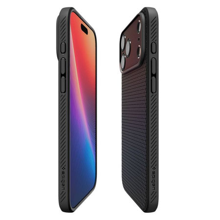 Spigen - Θήκη Liquid Air για iPhone 17 Pro, Matte Black
