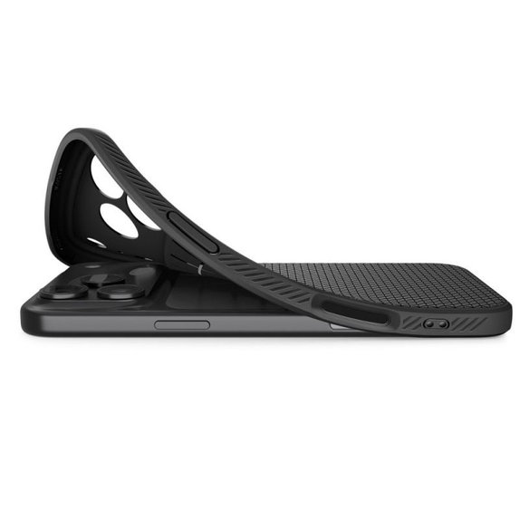 Spigen - Θήκη Liquid Air για iPhone 17 Pro, Matte Black