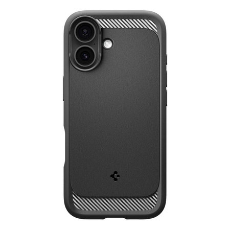 Spigen - Θήκη Rugged Armor με MagSafe για iPhone 17, Matte Black