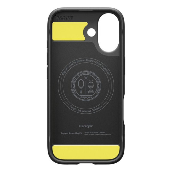 Spigen - Θήκη Rugged Armor με MagSafe για iPhone 17, Matte Black