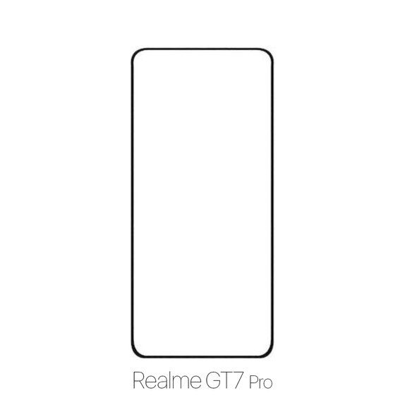 Προστατευτικό Γυαλί Full Cover για Realme GT7 Pro | FixPremium