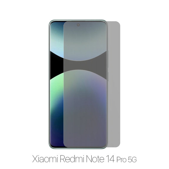 Υδροgel Anti-Spy - Προστατευτικό Οθόνης για Xiaomi Redmi Note 14 Pro 5G 24090RA29G | FixPremium