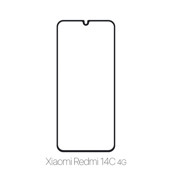 Προστατευτικό Γυαλί Full Cover για Xiaomi Redmi 14C 4G | FixPremium