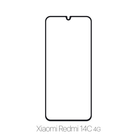 Προστατευτικό Γυαλί Full Cover για Xiaomi Redmi 14C 4G | FixPremium