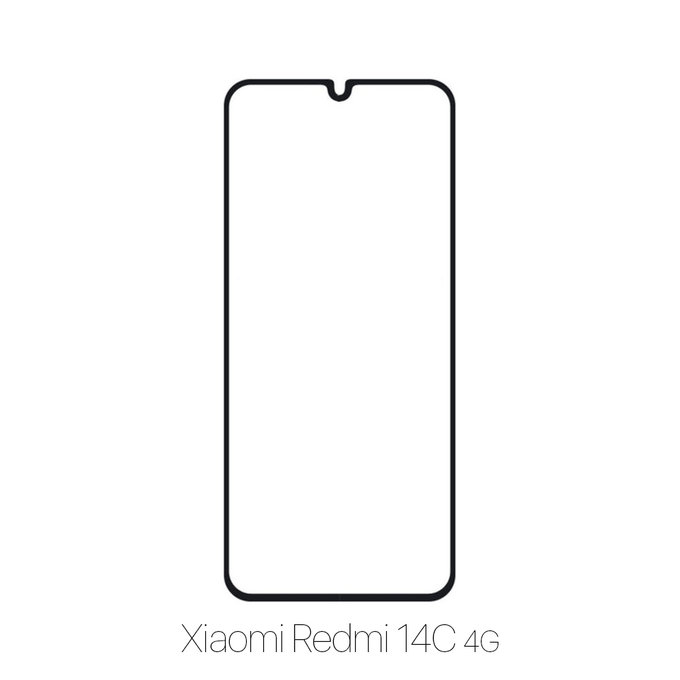 Προστατευτικό Γυαλί Full Cover για Xiaomi Redmi 14C 4G | FixPremium