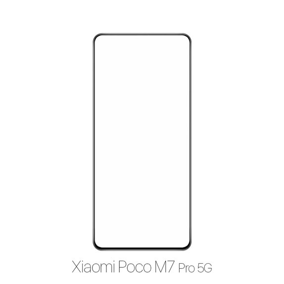 Προστατευτικό Γυαλί Full Cover για Xiaomi Poco M7 Pro 5G | FixPremium