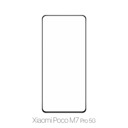 Προστατευτικό Γυαλί Full Cover για Xiaomi Poco M7 Pro 5G | FixPremium