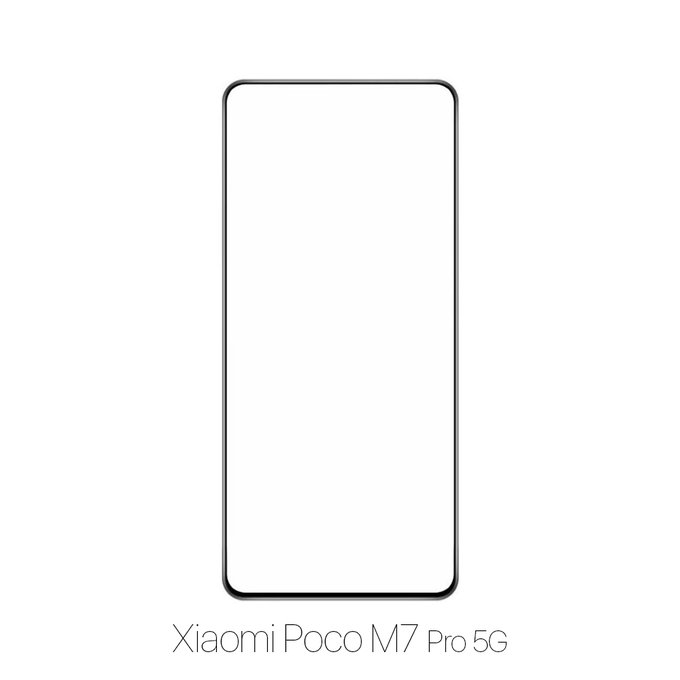 Προστατευτικό Γυαλί Full Cover για Xiaomi Poco M7 Pro 5G | FixPremium
