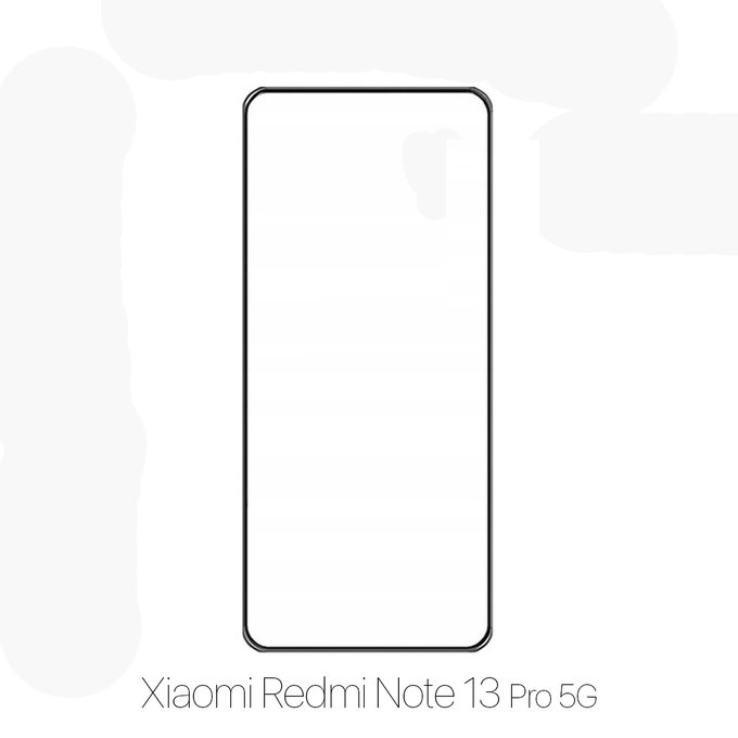Προστατευτικό Γυαλί Full Cover για Xiaomi Redmi Note 13 Pro 5G 2312DRA50C | FixPremium