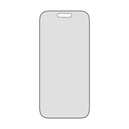 PanzerGlass - Σκληρό γυαλί UWF 2-Way Privacy με εφαρμοστή για iPhone 17 Pro, μαύρο