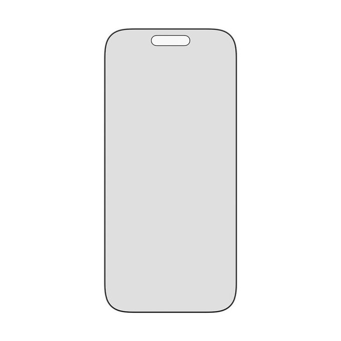 PanzerGlass - Σκληρό γυαλί UWF 2-Way Privacy με εφαρμοστή για iPhone 17 Pro, μαύρο
