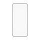PanzerGlass - Σκληρό γυαλί UWF με εφαρμοστή για iPhone 17/16 Pro, μαύρο