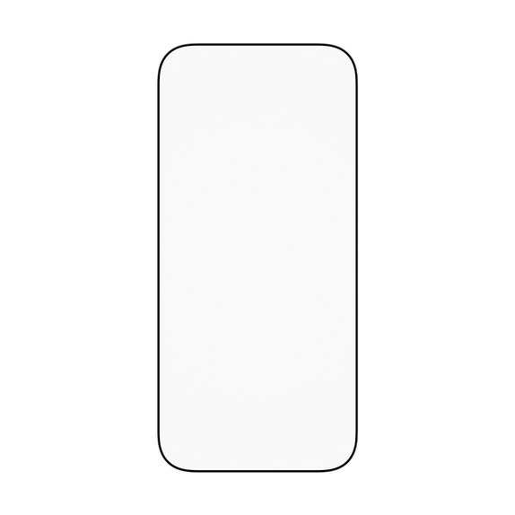 Σκληρυμένο γυαλί UWF με εφαρμογέα για iPhone 17/16 Pro, Μαύρο, PanzerGlass