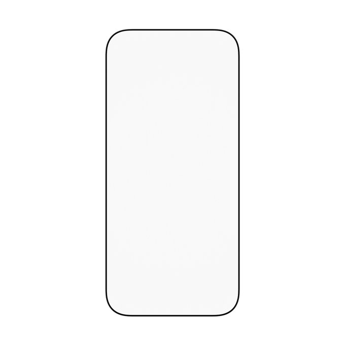 Σκληρυμένο γυαλί UWF με εφαρμογέα για iPhone 17/16 Pro, Μαύρο, PanzerGlass